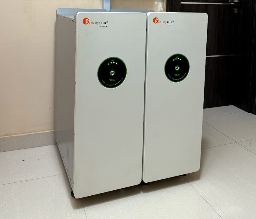 Lithium battery installation